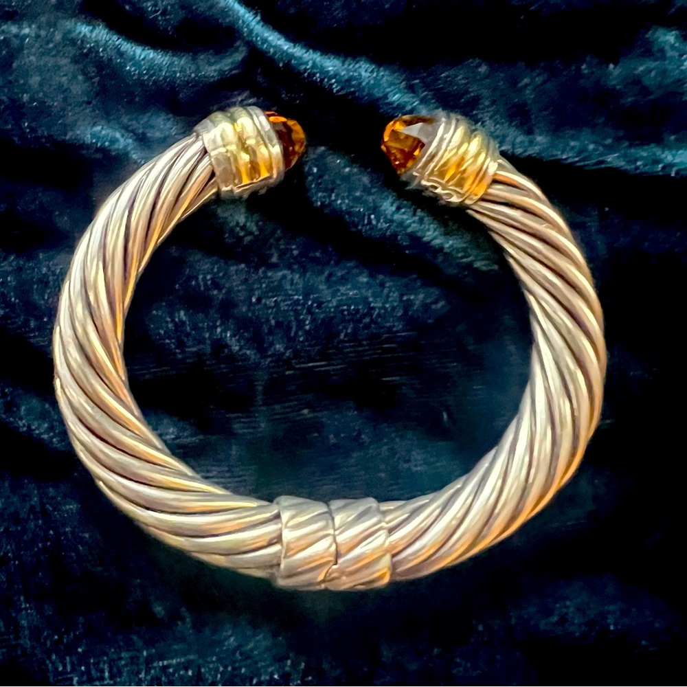 David Yurman Cable Classics Bracelet Citrine